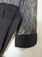 Collette Dinnigan Black Lace Overlay Midi Dress - Limited Edition - Image 3