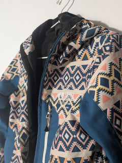 Picture Organic Clothing Ski Jacket - Girls Size 12 Geometric Pattern - Image 3