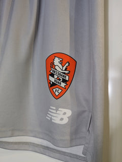 New Balance Brisbane Roar FC 2023/24 Away Shorts - Grey Men's Size M - Image 4