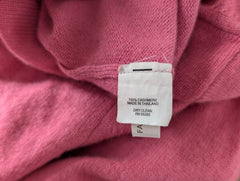 Express Cashmere Crew Neck Sweater Pink Women's Size M - Image 3