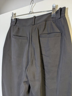 Zimmermann High-Waisted Tapered Trousers Black Size 0 - Image 3