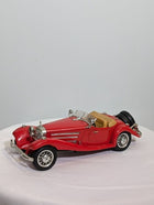 Burago Mercedes-Benz 500K Roadster 1936 Diecast Model 1:18 Scale Red - Image 1