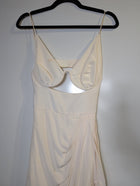 Zimmermann Silk Shaped Wire Drape Dress White Size 1 - Image 3