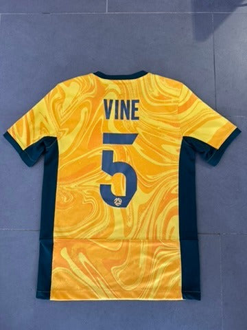 Nike Australia 2023 Women's World Cup Away Jersey - Vine #5 - Image 1