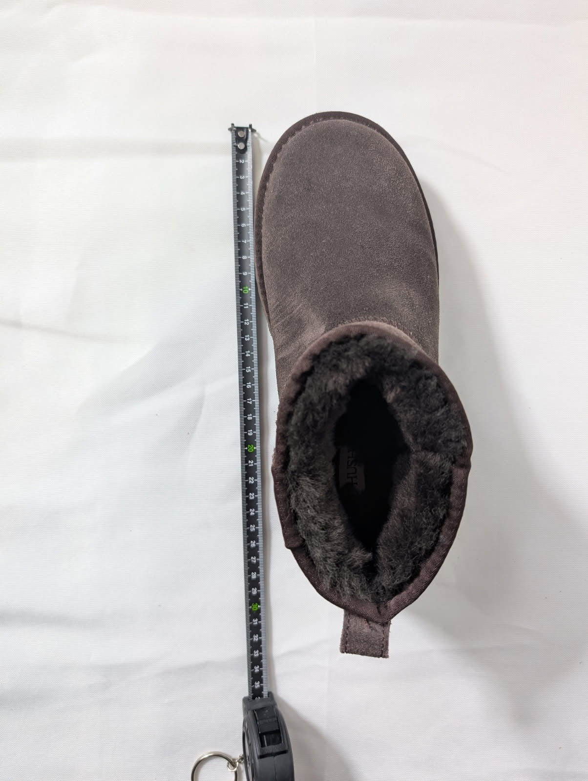 UGG Classic Ultra Mini Boots - Dark Brown Suede - Image 3