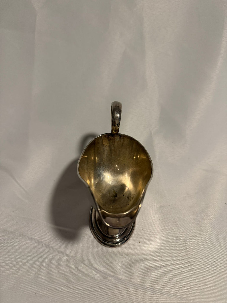 Vintage Silver-Plated Gravy Boat Pedestal Base - Image 3
