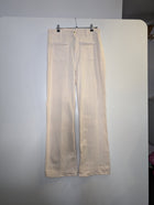 Love & Roses Cream Denim Jeans - Size UK 12 / US 8 - Image 1
