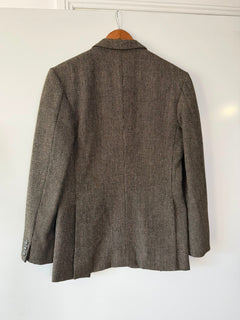 Chotirmall Men's Wool Blazer Brown Houndstooth - Image 3