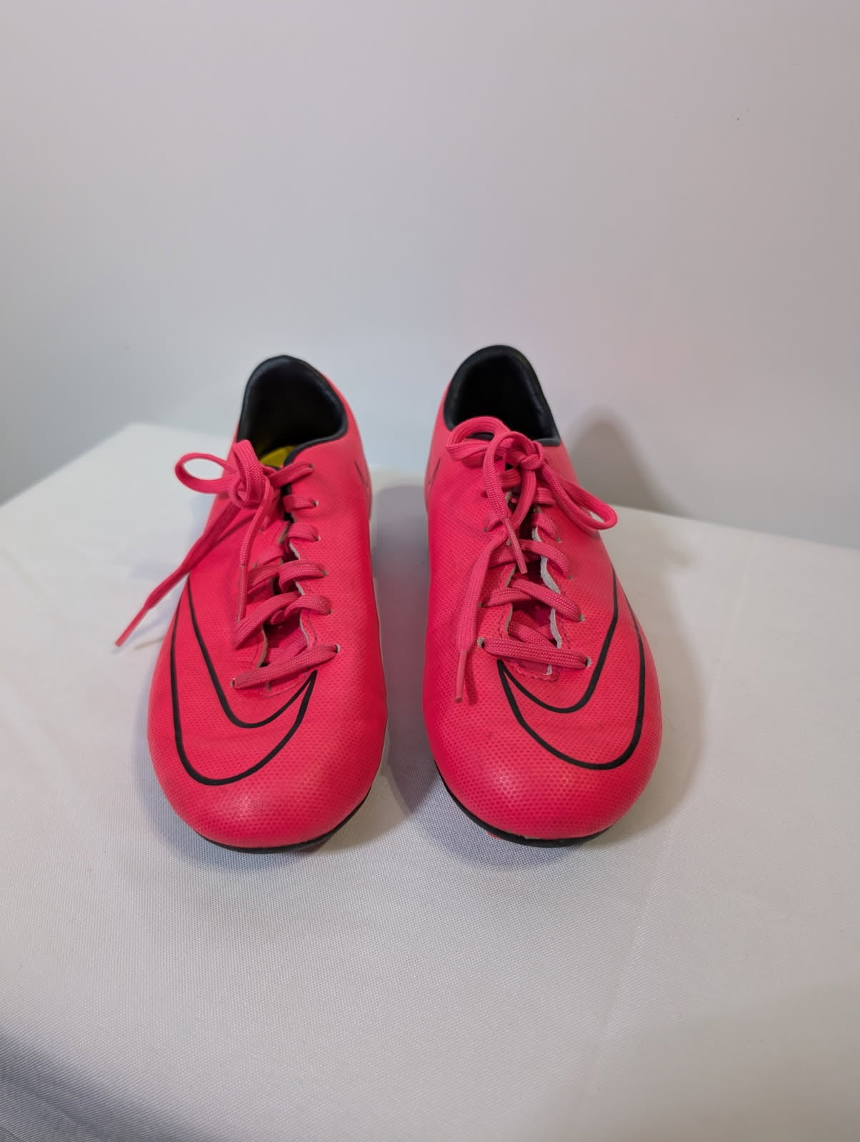 Nike Mercurial Victory IV FG Soccer Cleats Pink/Black - Image 3