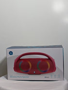 Qudo PS350 Wireless Party Speaker Bluetooth with LED Lights Red - Image 3