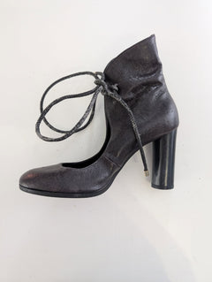Stella McCartney Lace-Up Ankle Boots - Black EU 38.5 - Image 3