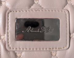 Alannah Hill Quilted Crossbody Bag - Blush Pink with Chain Strap - Image 3