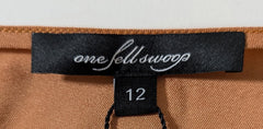 One Fell Swoop Roisin Mini Dress - Honey Size 12 - Image 3