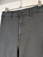 Zara Wide Leg Fray Hem Jeans Black Women's US 8 - Image 3