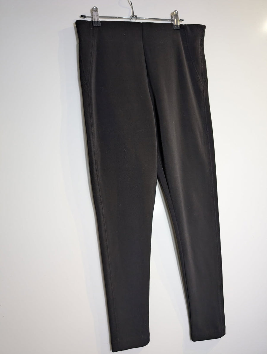 Country Road Slim Leg Trousers Black Size M - Image 4