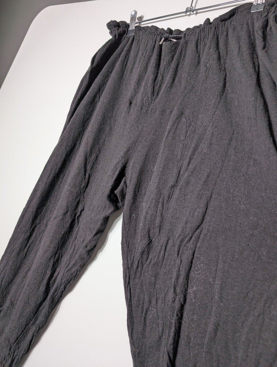 Hussein Chalayan Harem Jogger Pants Black Size 40 - Image 3