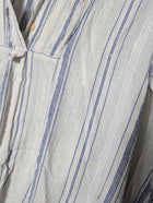 Isabel Marant Étoile Striped Cotton Blouse - White & Blue Size 40 - Image 3