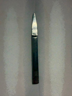 Vintage Stainless Steel Letter Opener Minimalist Design - Image 3