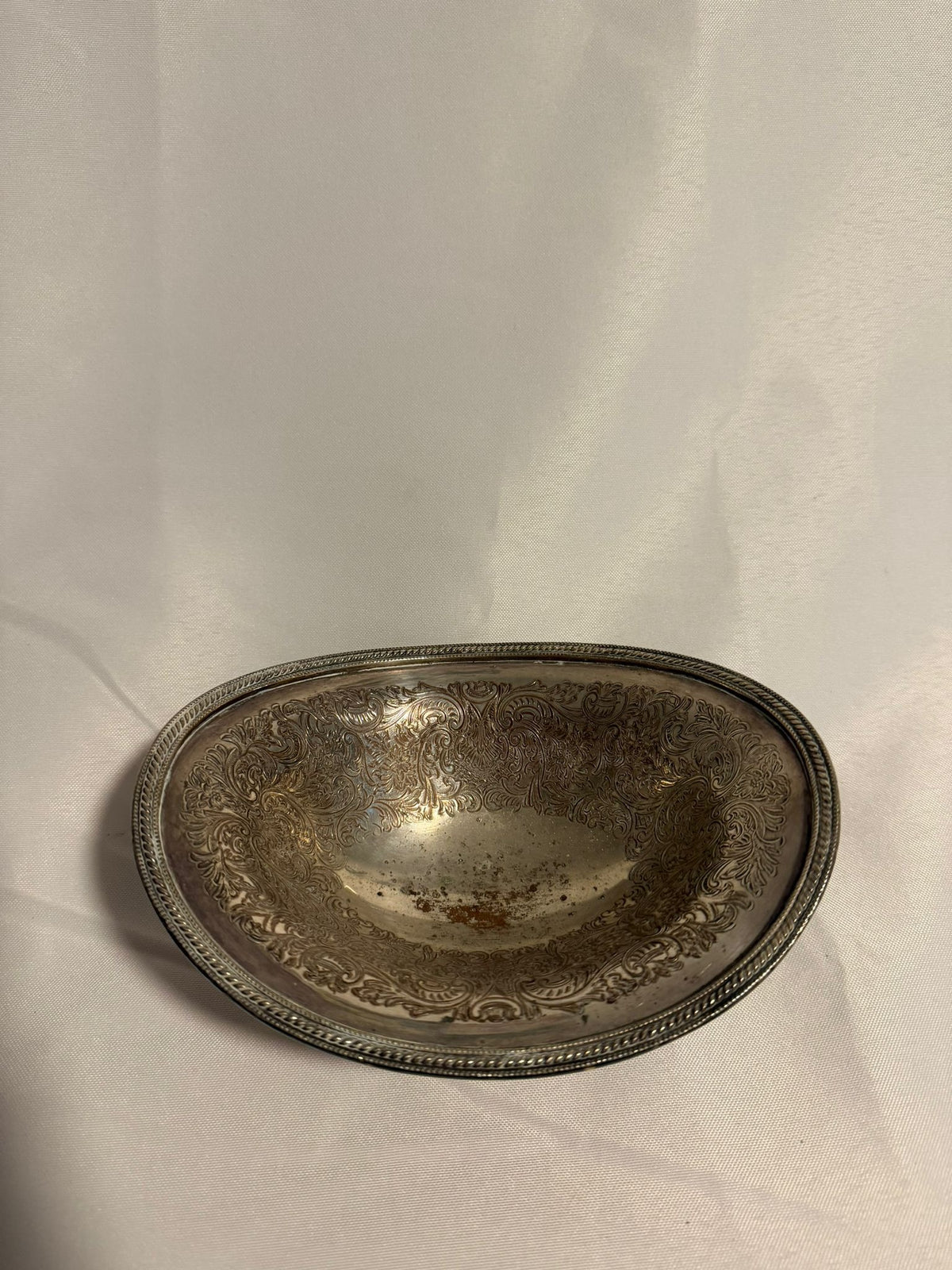 Hardy Bros Ltd Silver Plated Footed Bowl Vintage Reproduction - Image 3