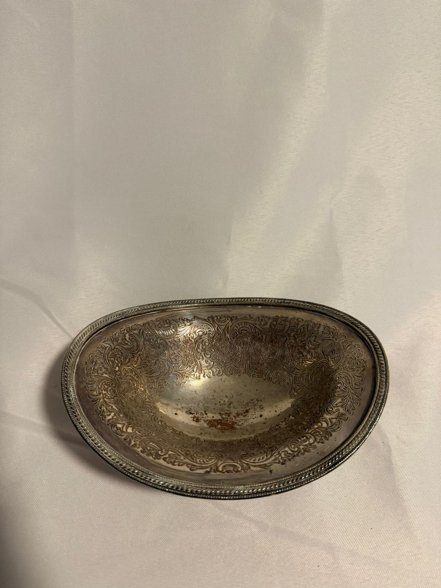 Hardy Bros Ltd Silver Plated Footed Bowl Vintage Reproduction - Image 3