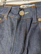 Acne Studios Needle Raw Denim Jeans Dark Indigo 27/32 - Image 3