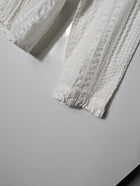 Indi & Cold Victorian-Style Lace Trim Blouse White Size S - Image 3