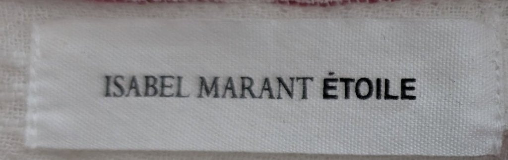 Isabel Marant Etoile Striped Button-Down Shirt - White & Red - Image 3