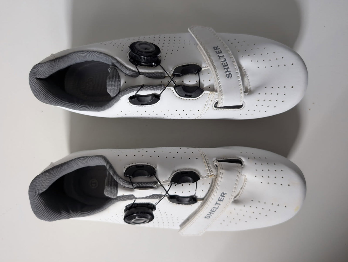 Shelter Cycling Shoes - White With Dial Closure System EU 41 - Image 4
