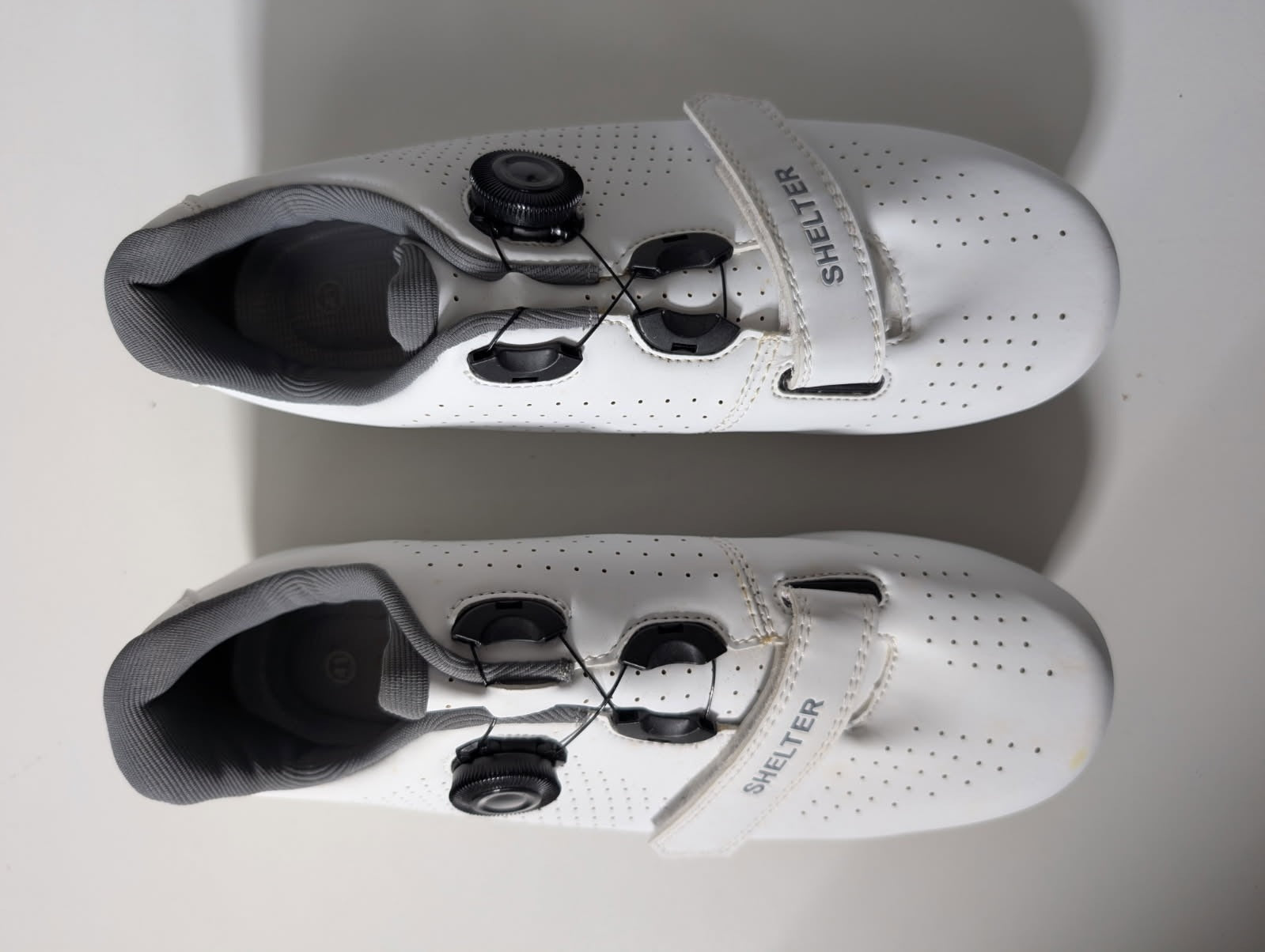 Shelter Cycling Shoes - White With Dial Closure System EU 41 - Image 4