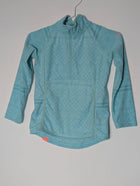 Roxy Girls Fleece Jacket - Light Blue Quarter Zip Pullover - Image 4
