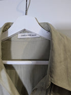 Camilla and Marc Wrap Midi Dress Sage Green - Image 4