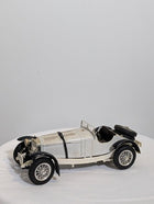 Burago Mercedes-Benz SSK 1928 Diecast Model Car 1:18 Scale White - Image 1
