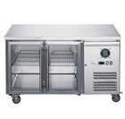 Thermaster Commercial Two Glass Door Under-Counter Fridge 282L - Image 3