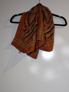 Lanvin Paris Silk Scarf Abstract Geometric Print - Image 3