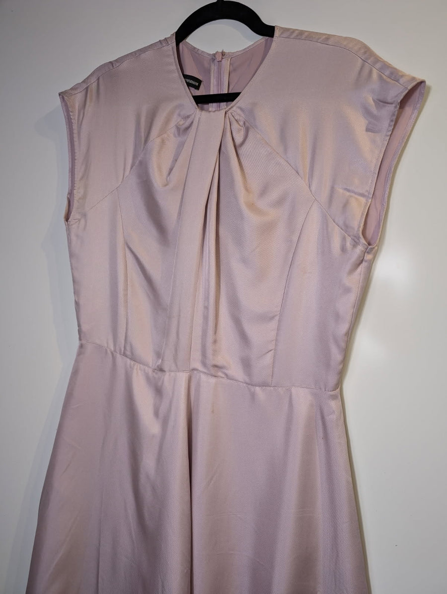 Emporio Armani Midi Dress Blush Pink - Image 3