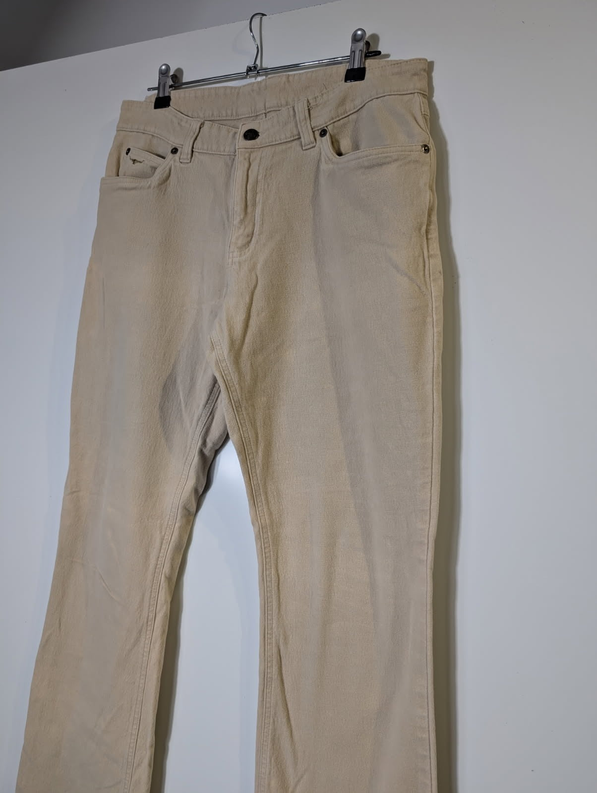 R.M. Williams Moleskin Jeans Beige Size 13 - Image 2