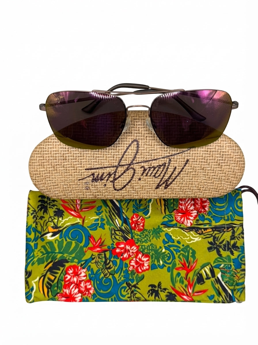 Maui Jim Lighthouse Polarized Sunglasses Bronze - Image 1