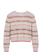 Jag Ribbed Knit Striped Sweater - Women's XXS - Image 1