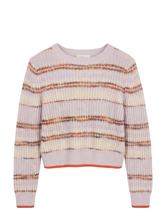 Jag Ribbed Knit Striped Sweater - Women's XXS - Image 1