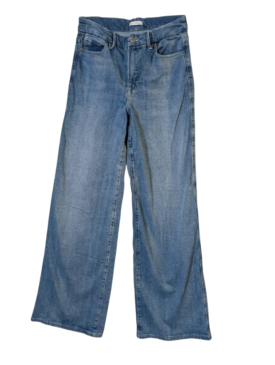 Good American Wide Leg Jeans Blue Denim Size 6 / 28 - Image 1