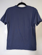 Comme des Garçons PLAY Gold Heart Logo T-Shirt Navy Blue Size L - Image 3