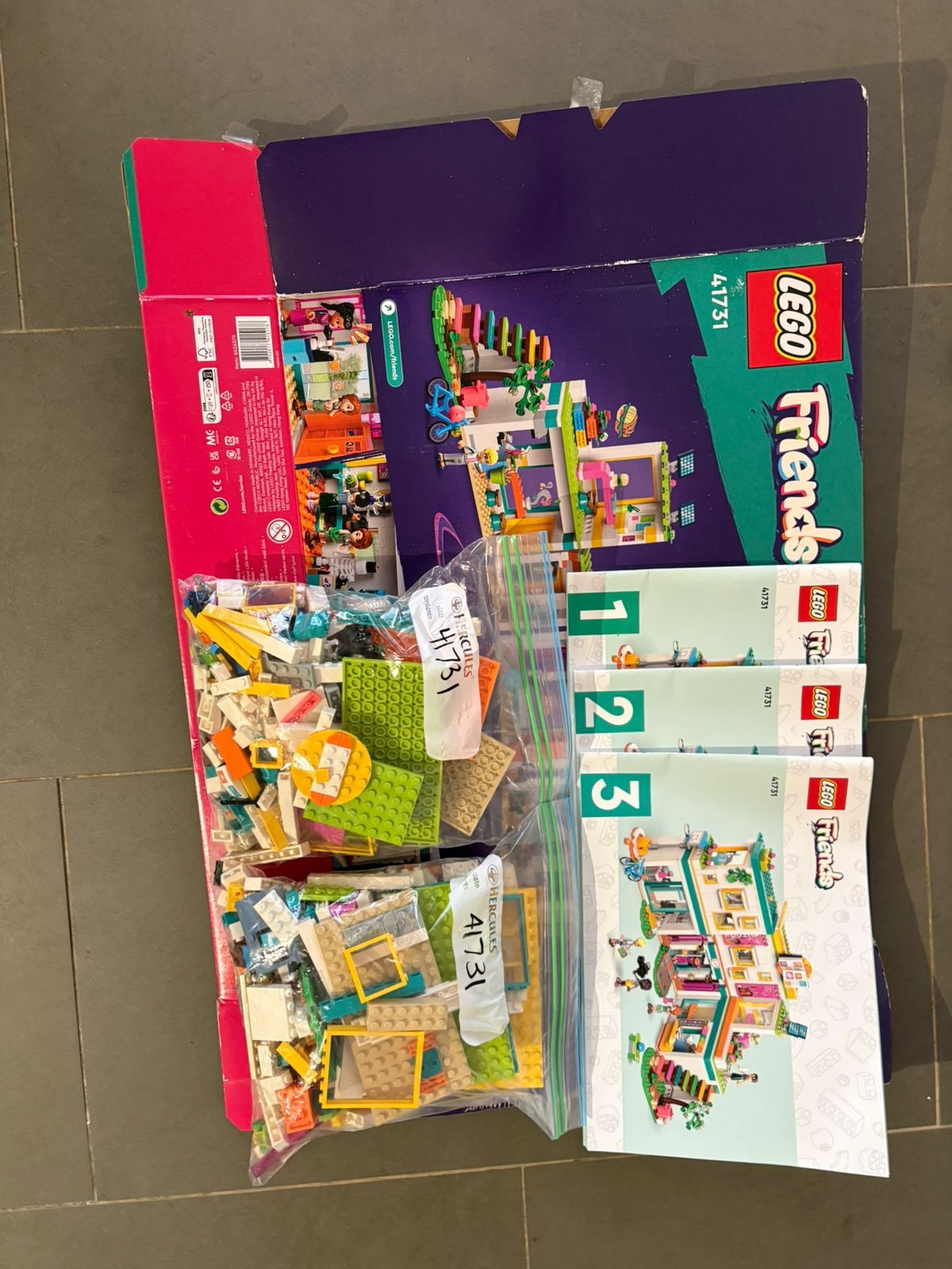 Large Collection of LEGO Friends and City Building Sets with Manuals - Image 4