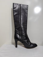 Umberto Romagnoli Knee-High Leather Boots Black Women's EU 38.5 - Image 3