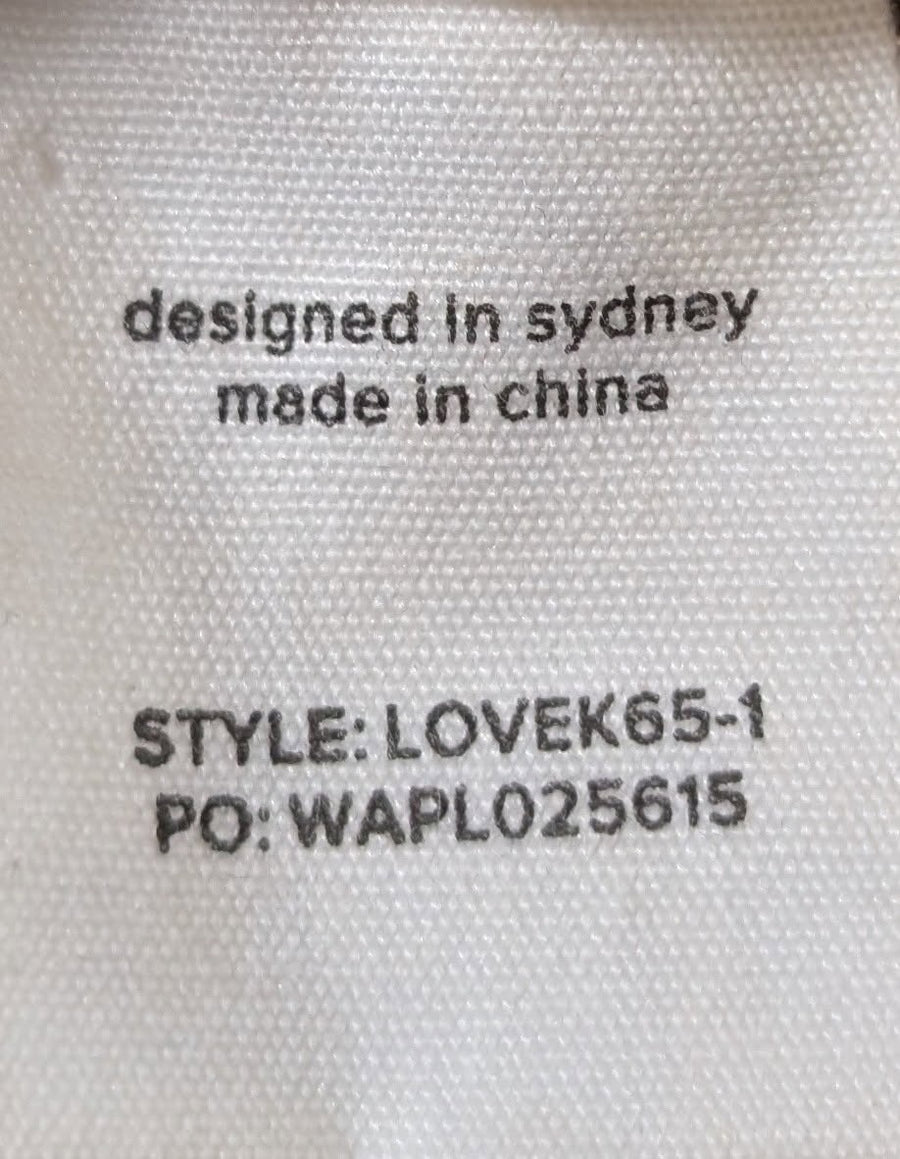 Lover The Label Ribbed Long Sleeve Cardigan - Multi-Colour Size 6 - Image 3