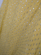 Camilla and Marc Metallic Dot Midi Dress Yellow Size 10 - Image 4