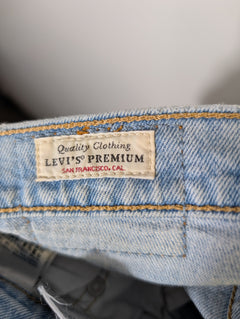 Levi's 501 Original Fit Distressed Light Wash Jeans Size S - Image 6