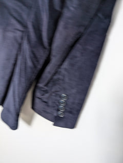 GAZMAN Men's Corduroy Blazer Navy Size 38 - Image 4