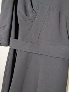Country Road Puff Sleeve Cutout Dress Black Size 12 - Image 2