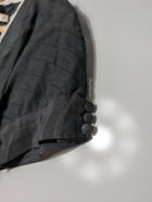Blumarine Black Dress with Lace Trim and Petticoat Hem IT 42 - Image 4