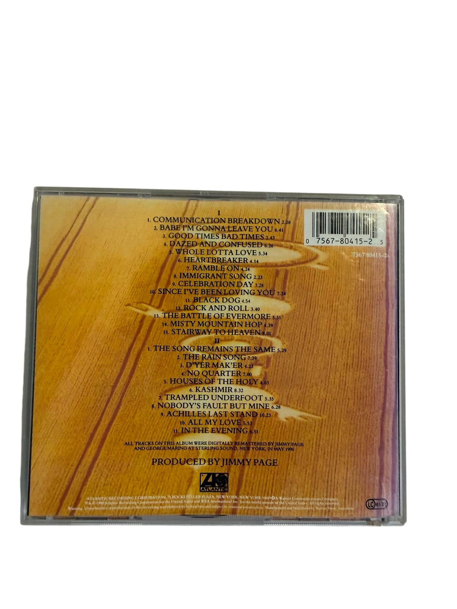 Atlantic Led Zeppelin Remasters 2-CD Compilation 1990 - Image 1